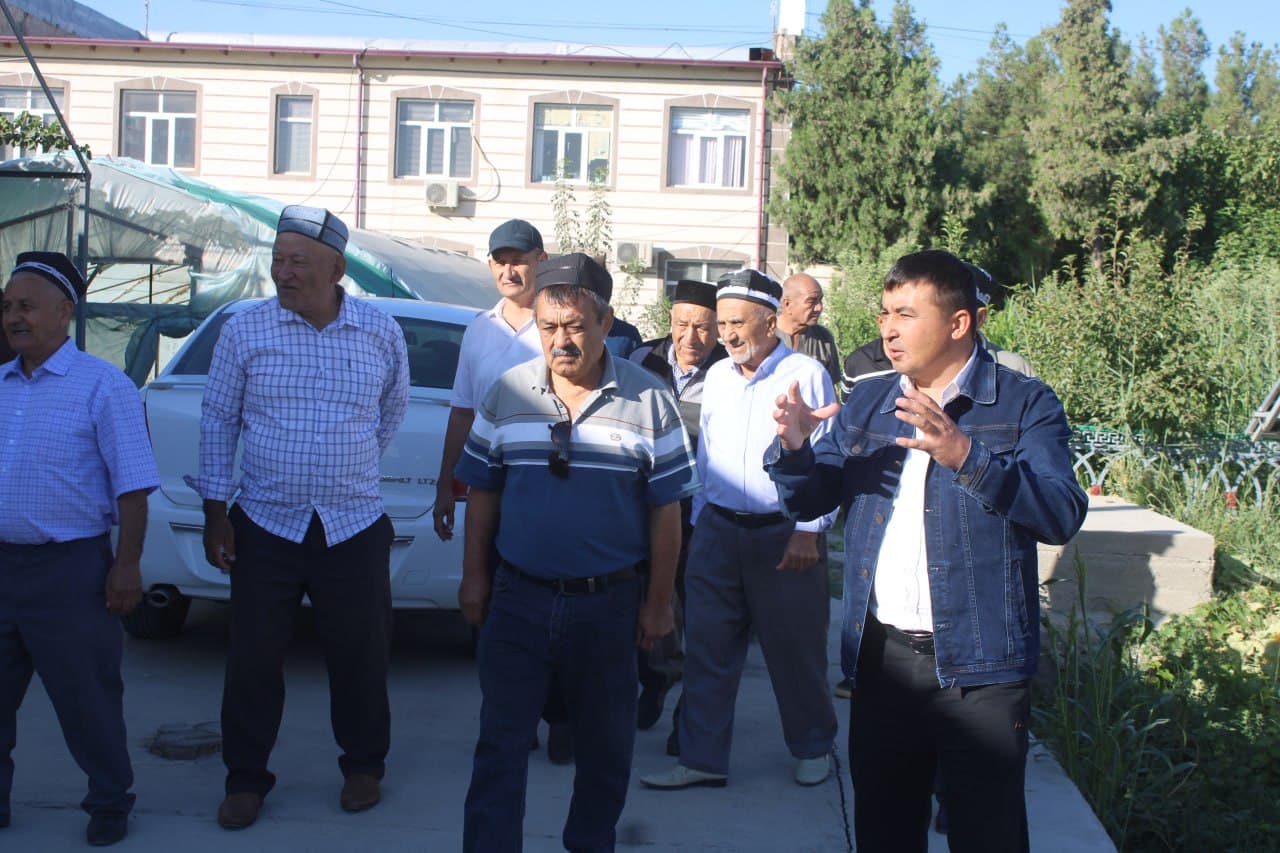 Qiziltepada faxriy suvchilar uchun uchrashuv tashkil etildi