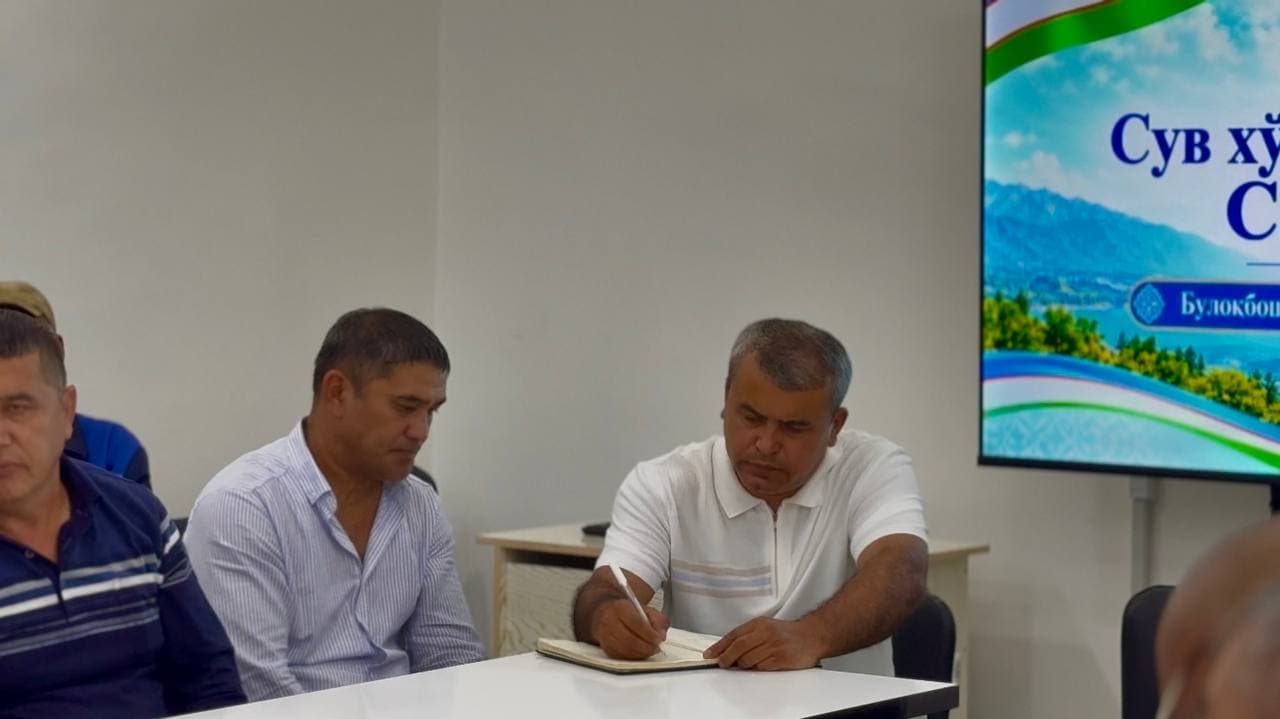 Agentlik direktori Buloqboshida sayyor qabul o‘tkazdi