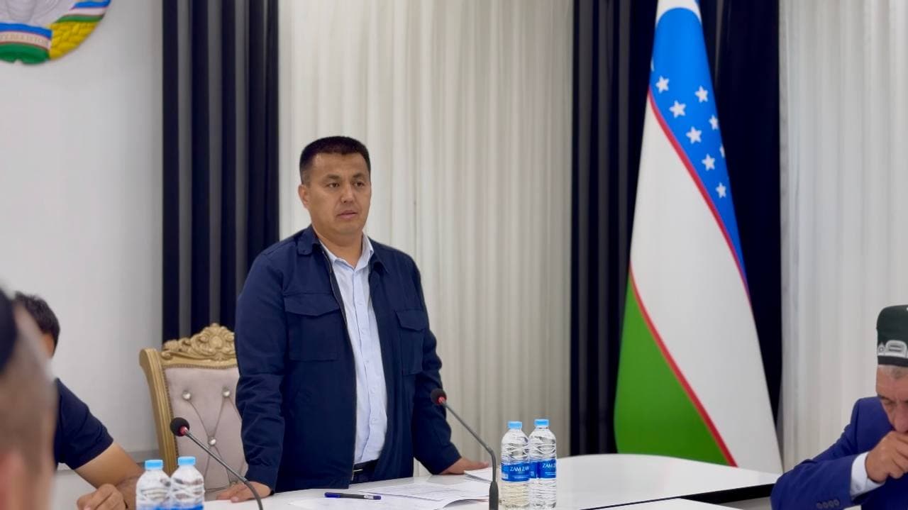 Agentlik direktori Buloqboshida sayyor qabul o‘tkazdi