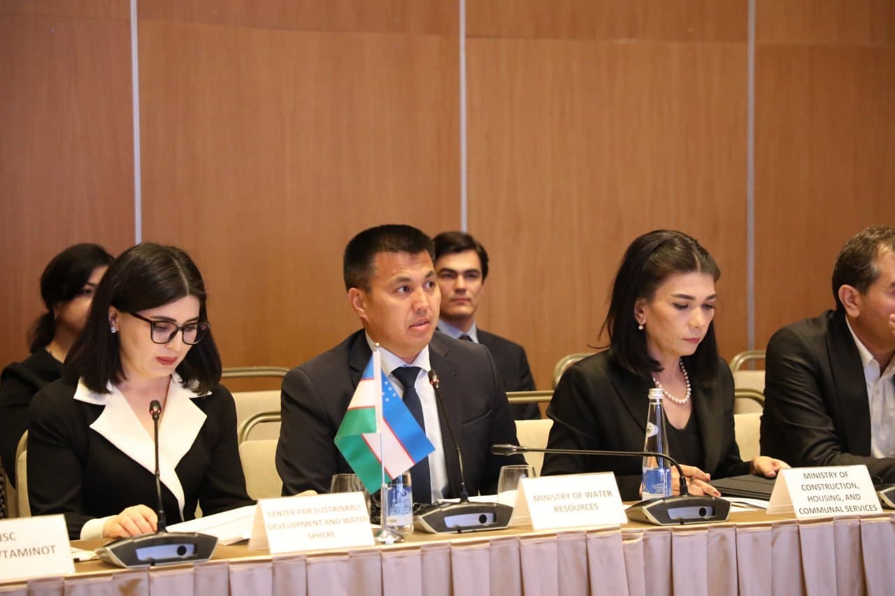 Suv resurslarini samarali boshqarish va xalqaro hamkorlikni rivojlantirish masalalari muhokama qilindi