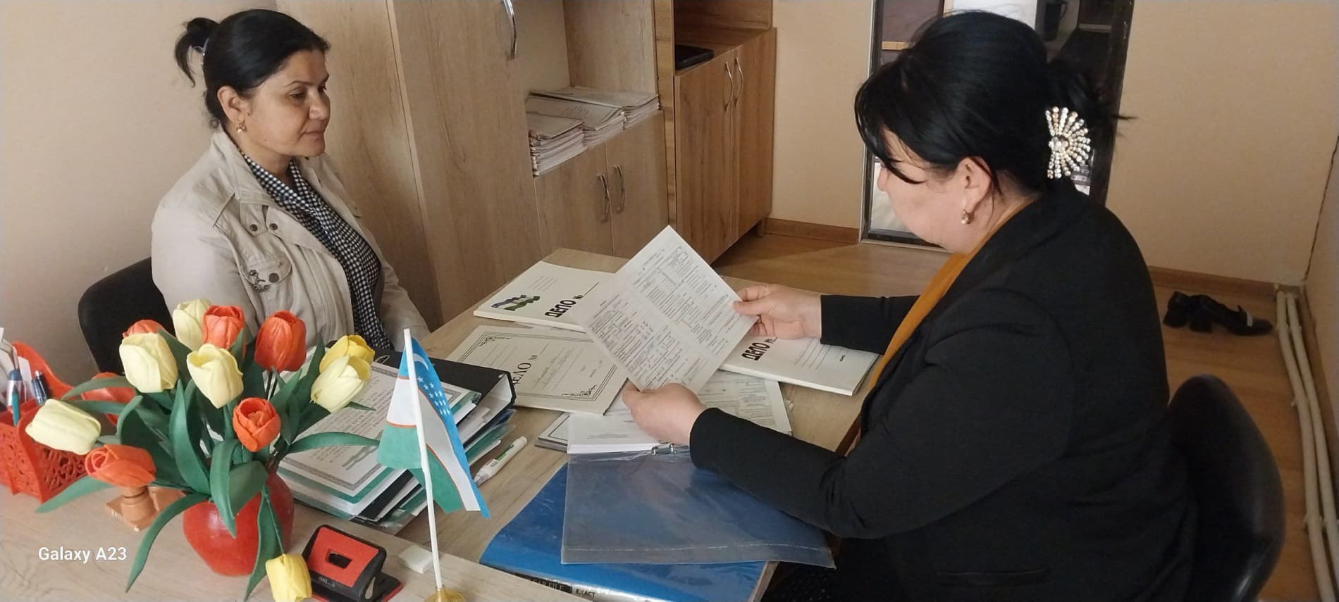 Mahalladagi xotin-qizlar faollariga uslubiy yordamlar ko‘rsatilmoqda