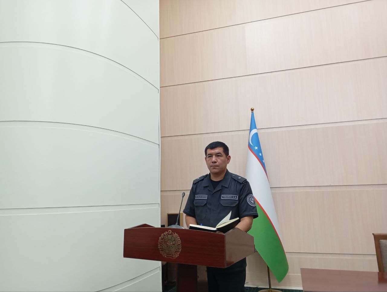 Qo‘shko‘pir tumani hududida jinoyatchilikni barvaqt oldini olish va unga qarshi kurashish bo‘yicha tuman IIB boshlig‘i v.v.b mayor K.R.Yoqubovning aholiga M U R O J A A T I