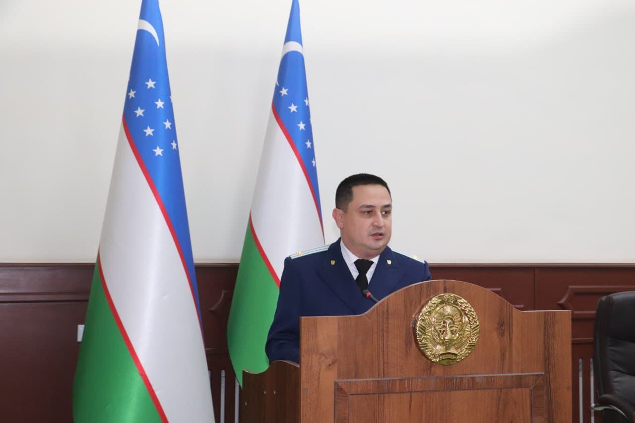 Хива тумани прокурори А.Рузметовнинг ҳисоботи