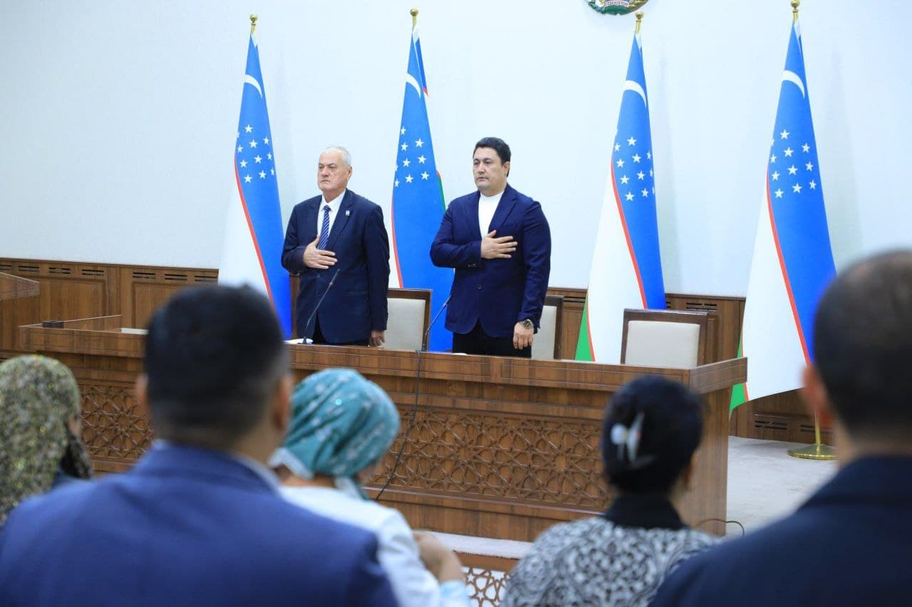 YANGIARIQ TUMANI KENGASHINING 35-SESSIYASI BO‘LIB O‘TDI.