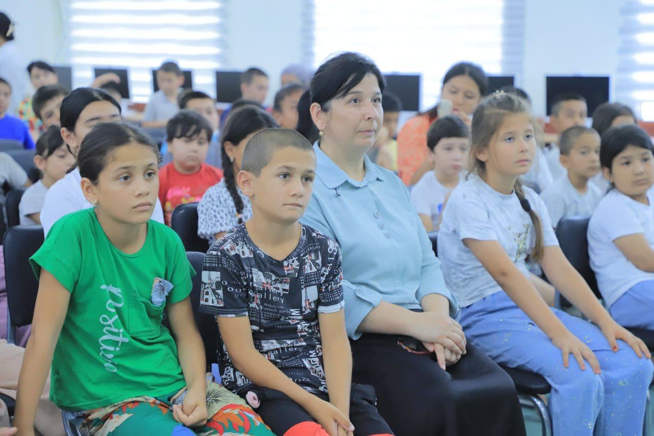 В лагере «Алпомиш» для детей провели занятие по пожарной безопасности