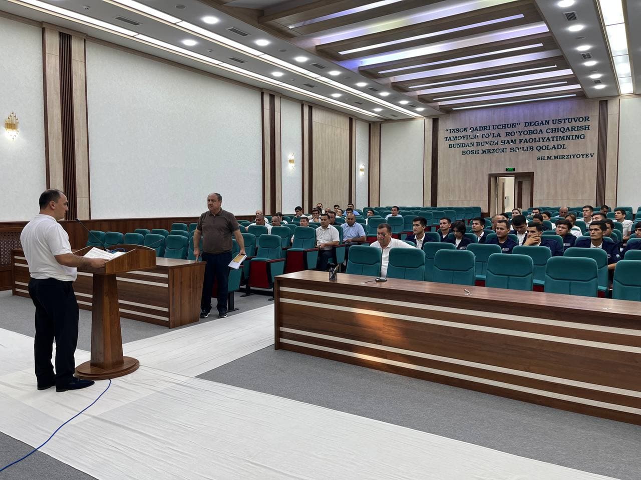 Training Seminar Held for “Mahalla Seven” Members in Khiva