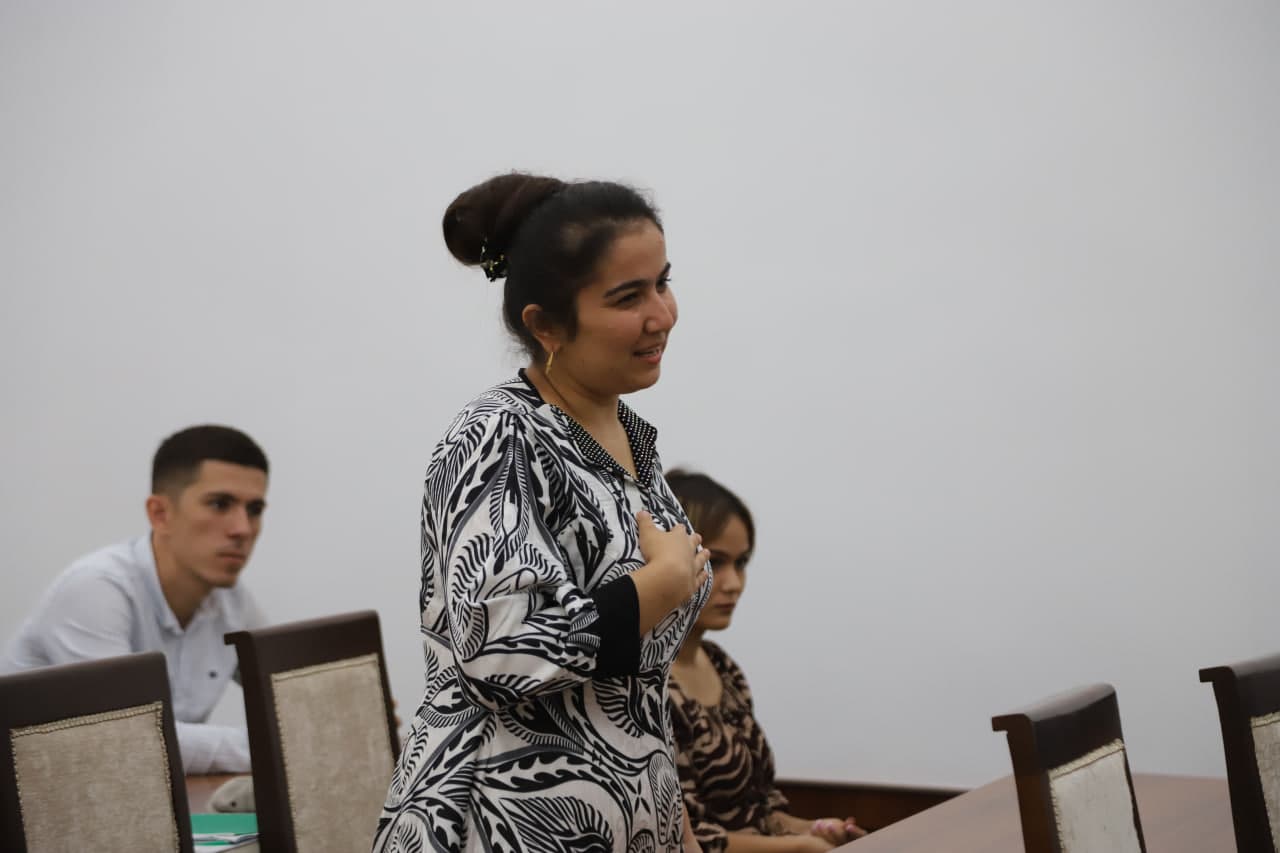 Meeting of Khorezm Region Deputy Governor Botir Saidov with Youth Held in Khiva City Administration