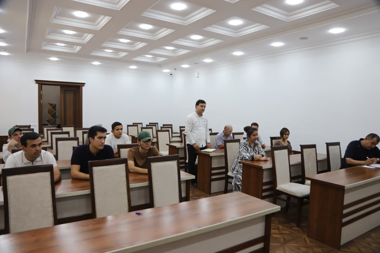 Meeting of Khorezm Region Deputy Governor Botir Saidov with Youth Held in Khiva City Administration