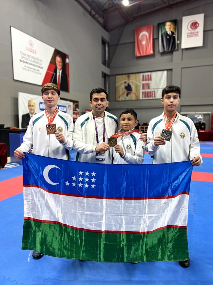 KARATE WKF: TURKIYA OPEN XALQARO MUSOBAQASIDA XORAZMLIK SPORTCHILAR YUTUQLARI