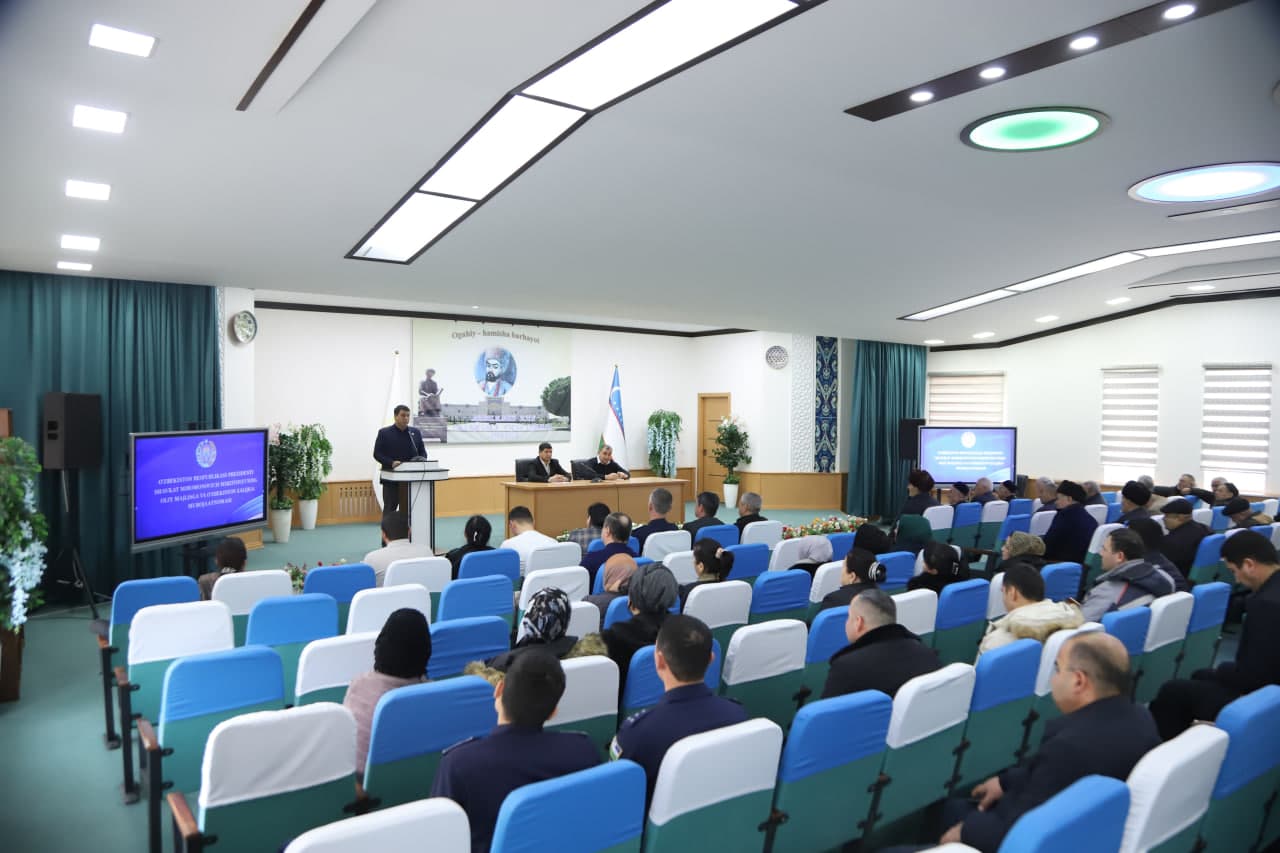 Awareness Event Held in Qiyot Mahalla of Khiva