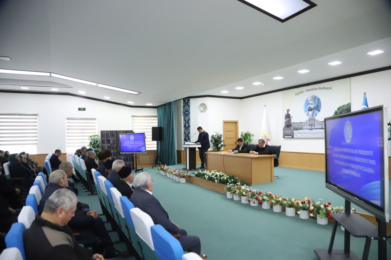 Awareness Event Held in Qiyot Mahalla of Khiva