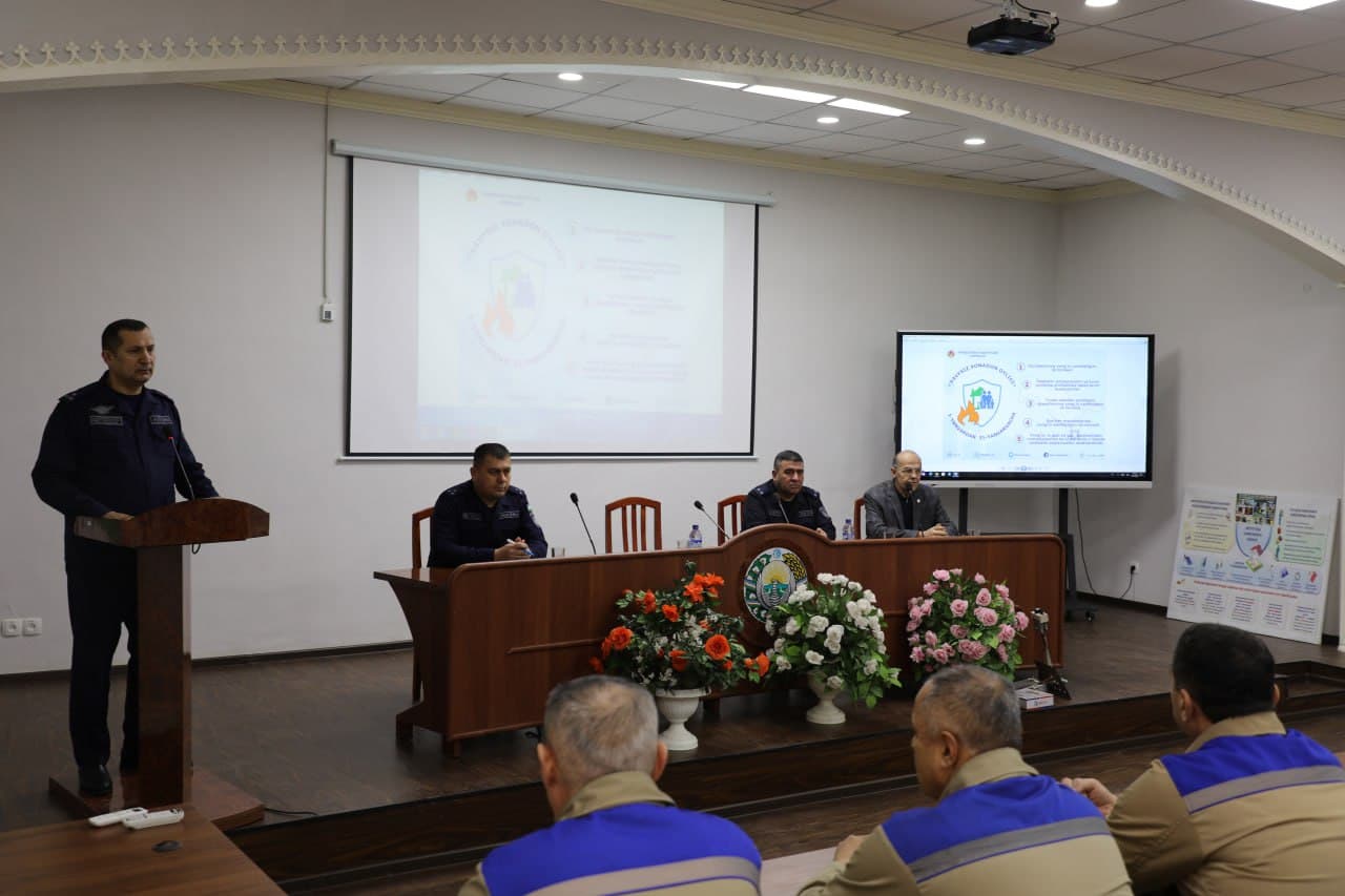 Awareness Campaigns Continue in Khorezm Region as Part of “Safe Home Month”
