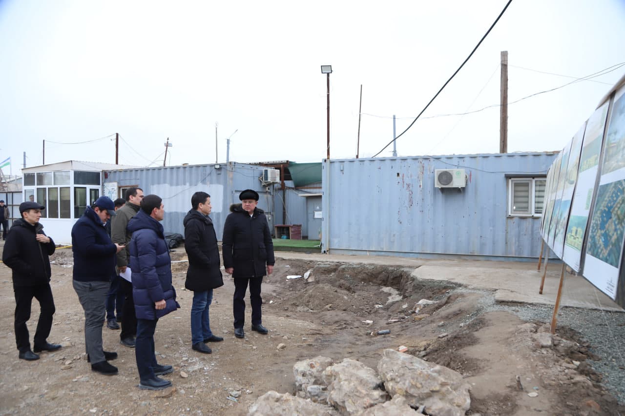 Сегодня в город Хива посетил председатель Комитета по туризму Абдулазиз Аккулов.