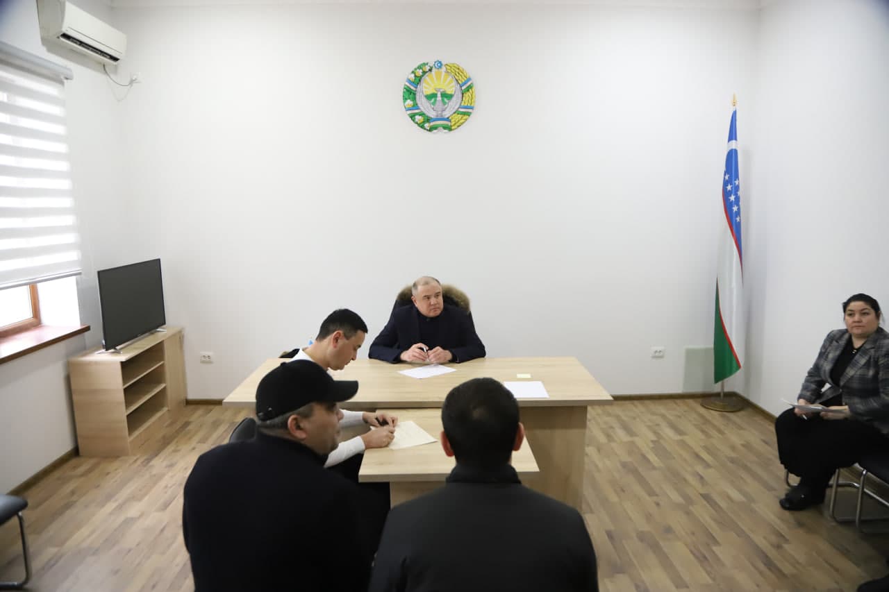 Shahar hokimining navbatdagi fuqarolar qabuli bo‘lib o‘tdi