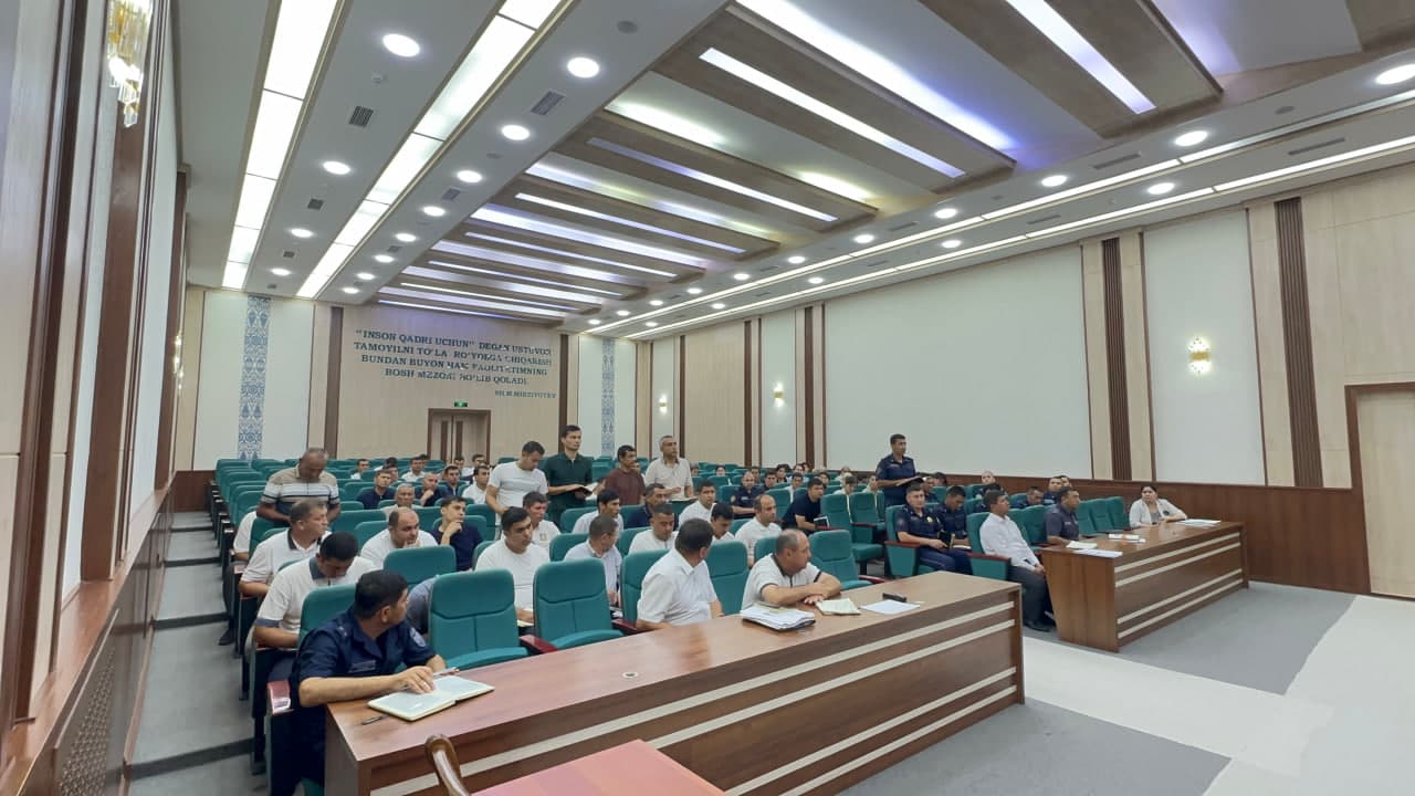 Crime Prevention Issues Discussed in Khiva