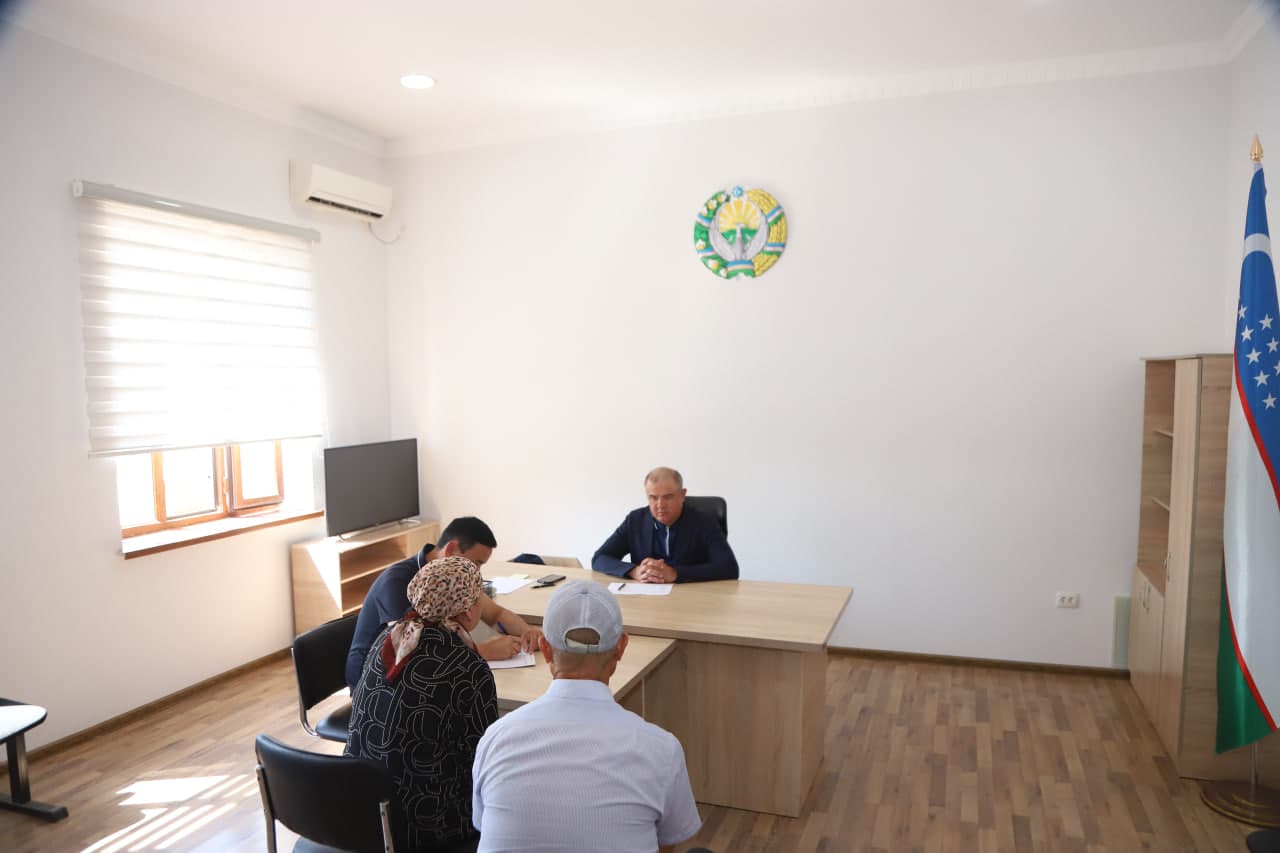 Xiva shahar hokimining sayyor qabuli o‘tkazildi