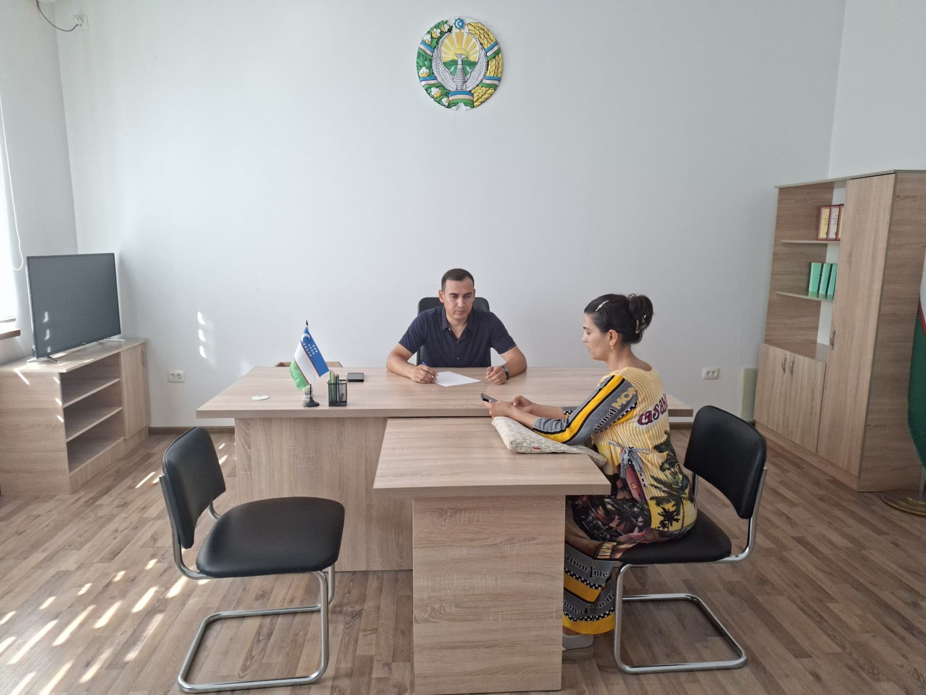 Shahar hokimining yoshlar siyosati, ijtimoiy rivojlantirish va ma’naviy-ma’rifiy ishlar bo‘yicha o‘rinbosari fuqarolarni shaxsiy qabul qildi