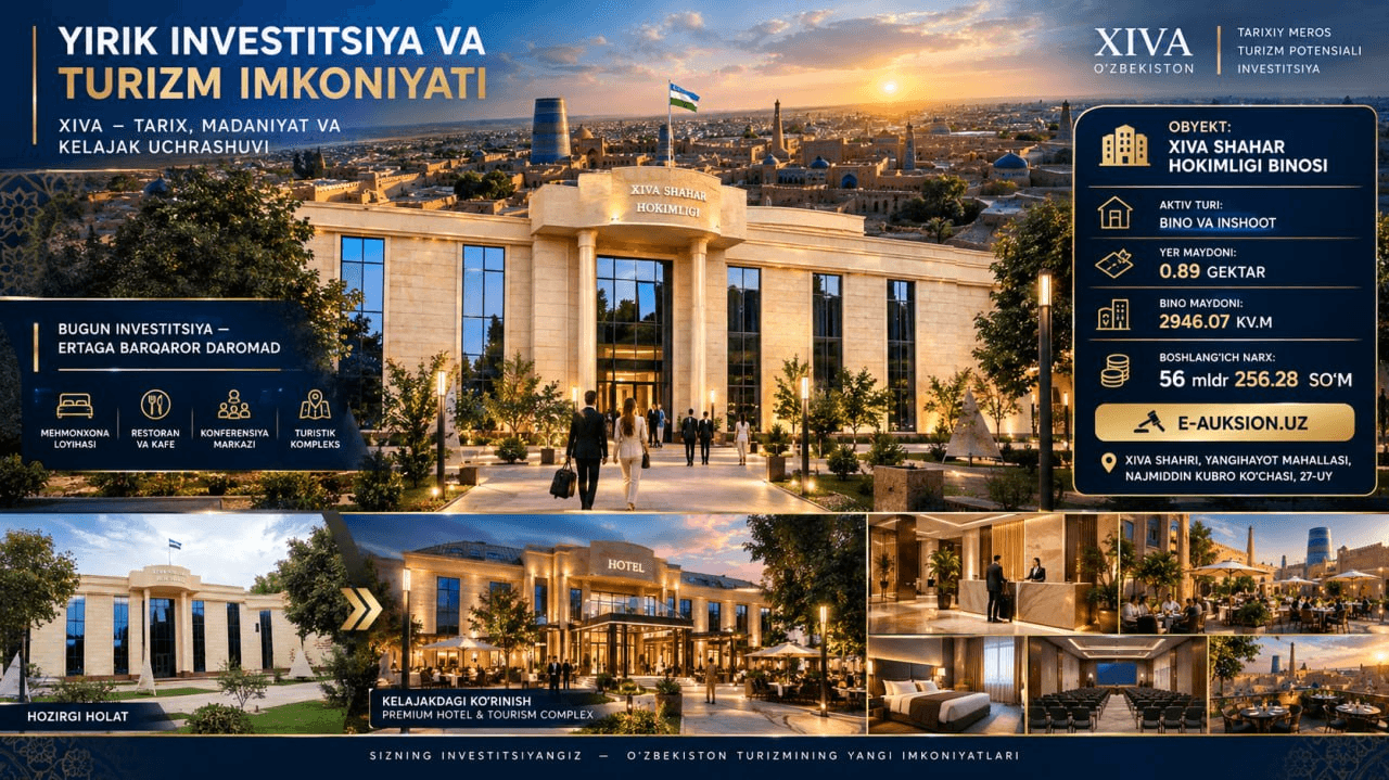 Government-Owned Property for Sale in Central Khiva