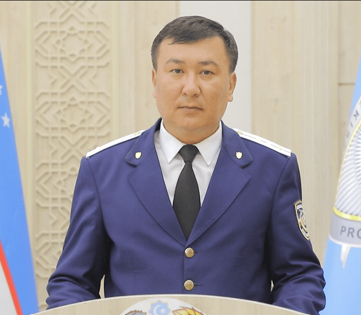 Янгибозор тумани прокурори Б.Б.Эшназаровнинг Янгибозор тумани аҳолисига мурожаати.