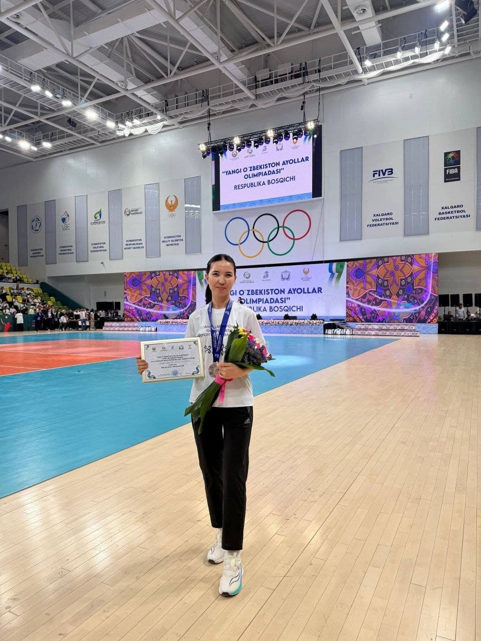 Nukus athlete secures table tennis gold at Women's Olympiad