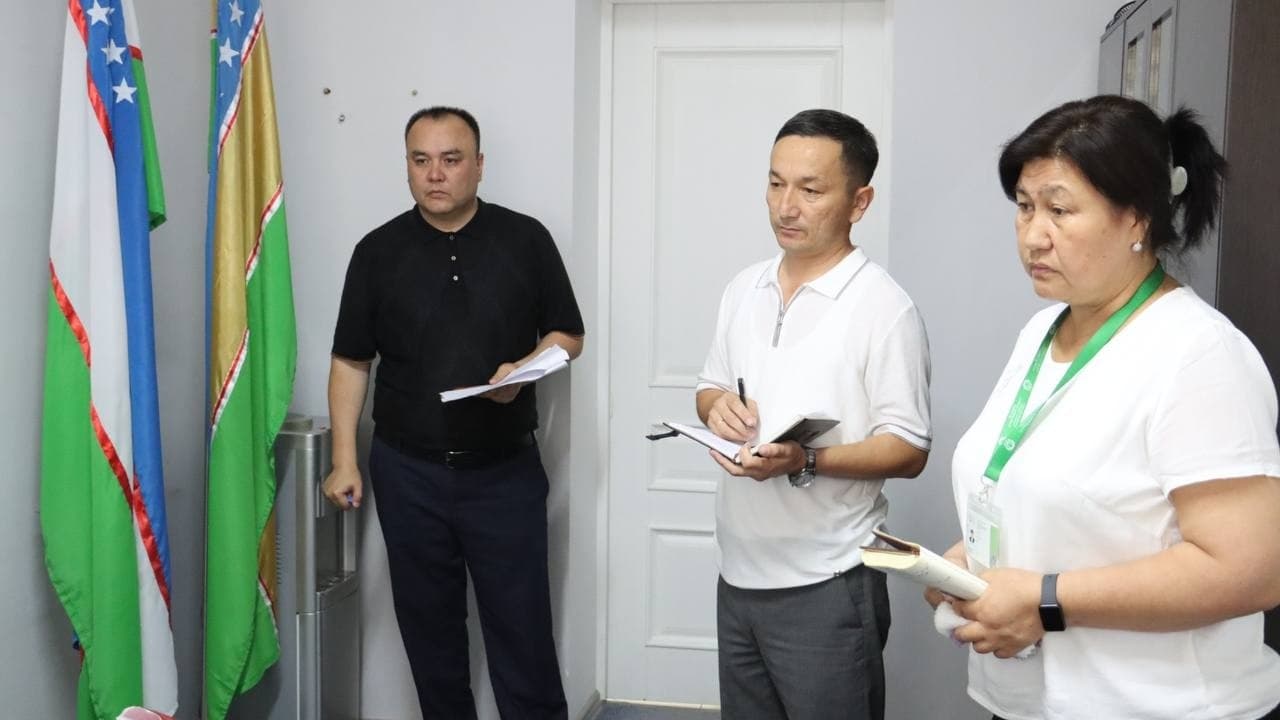 On July 10th of this year, city mayor A. Daniyarov listened to citizens' appeals.