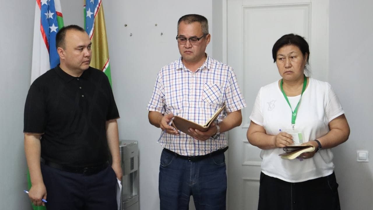 On July 10th of this year, city mayor A. Daniyarov listened to citizens' appeals.