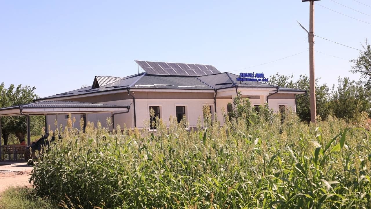 "The new Mahalla Citizens' Assembly (MFY) building in 'Shodli Ovul' became a worthy gift for the residents on Independence Day.