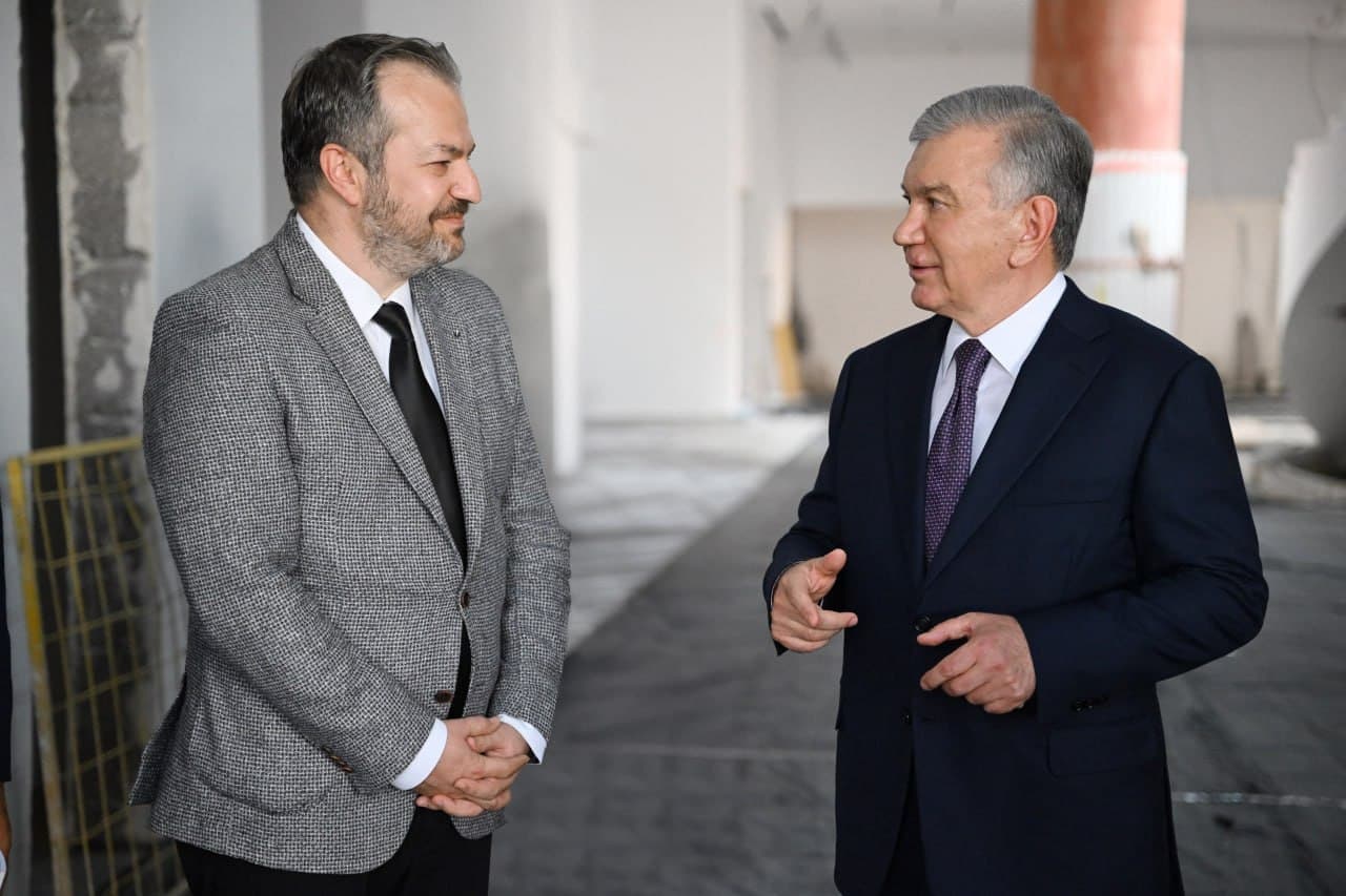 President Shavkat Mirziyoyev got acquainted with the ongoing construction work in New Tashkent.