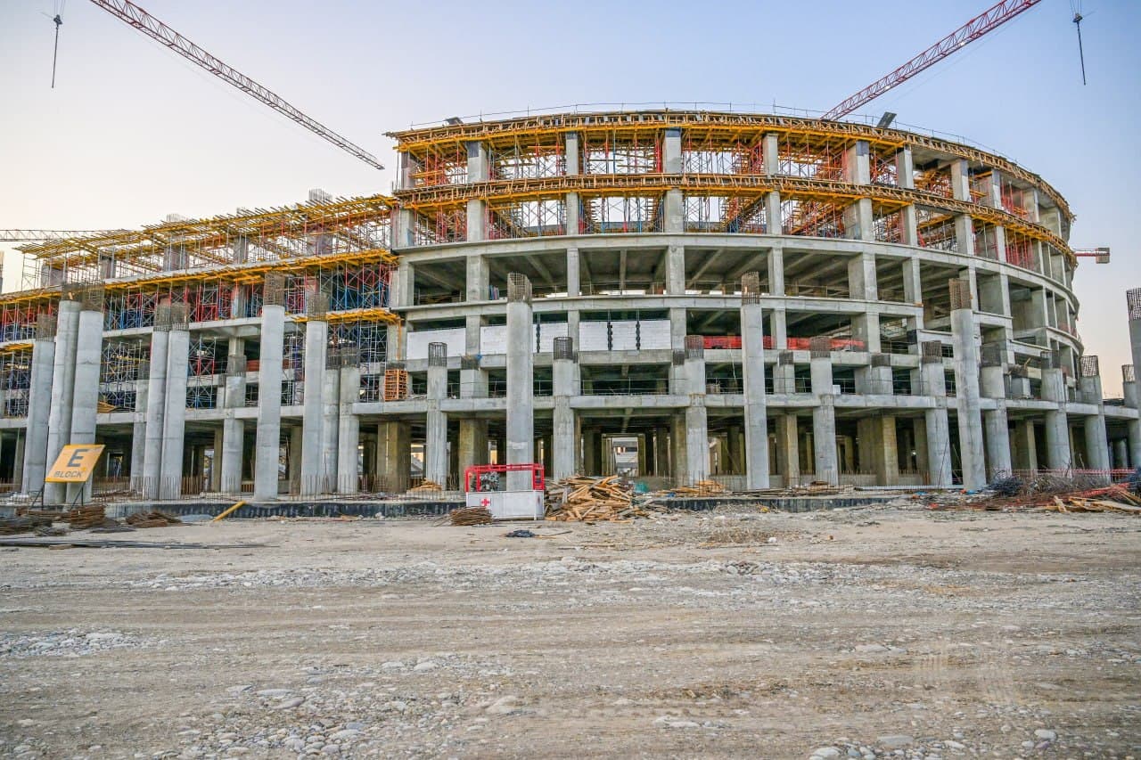 President Shavkat Mirziyoyev got acquainted with the ongoing construction work in New Tashkent.