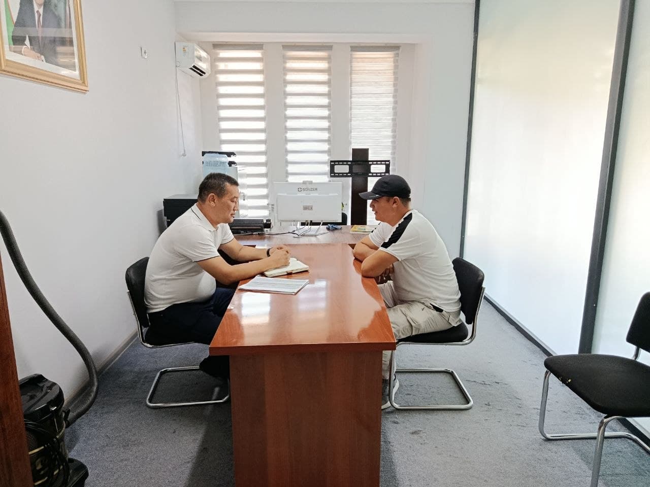 According to the established schedule, the reception of the deputy khokims of the city of Nukus is taking place in the building of the People's Reception