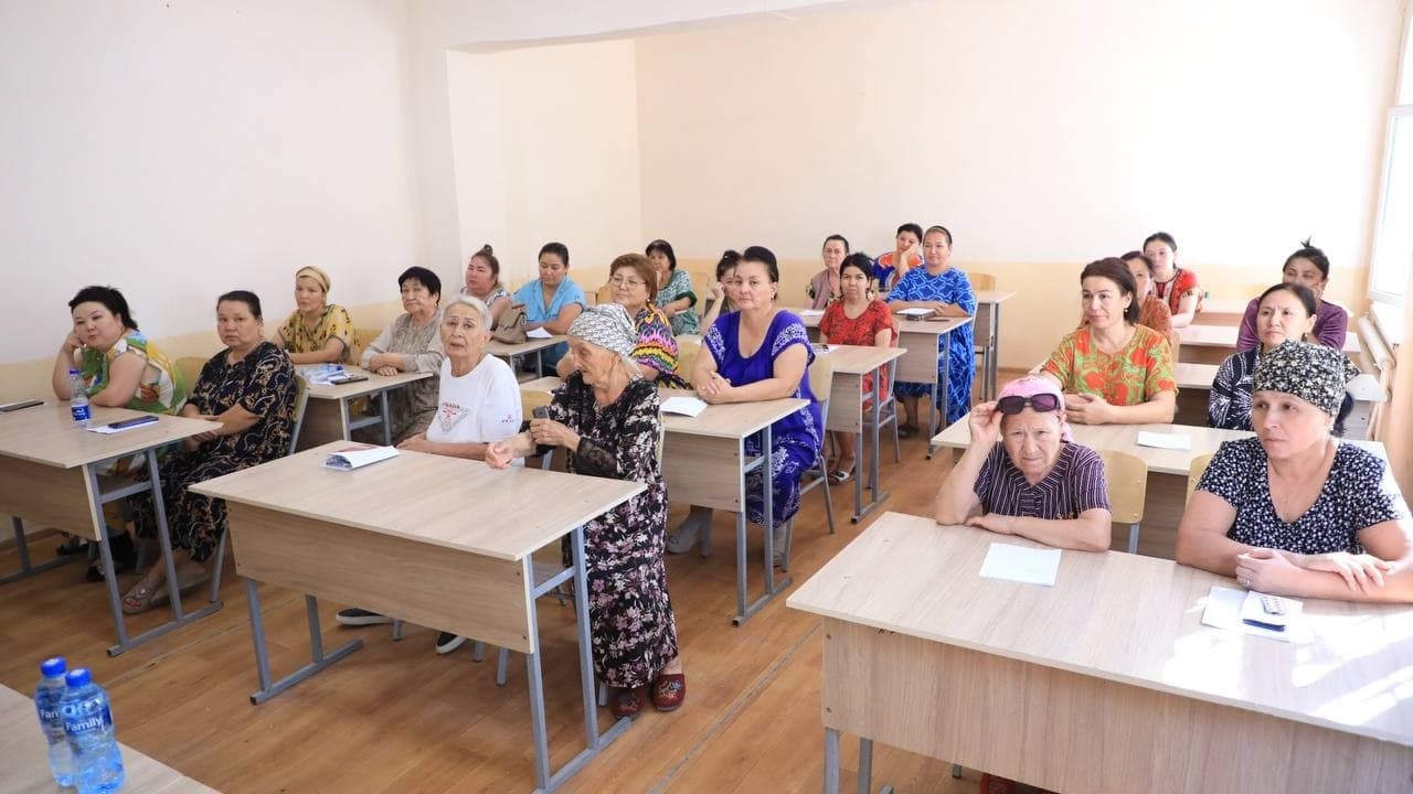 An event dedicated to protecting the interests of women was organized at the "Eli obod" (Prosperous Nation).