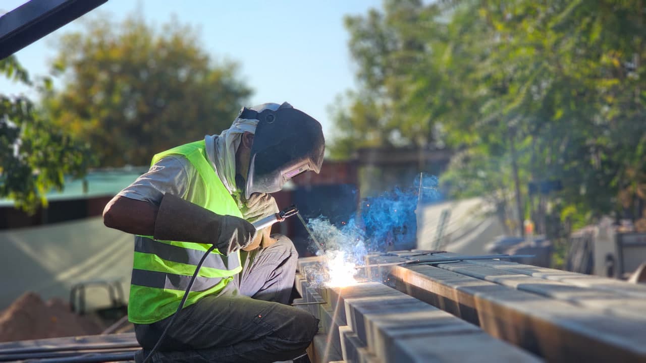Olmazor tumanida yangi kogeneratsiya qurilmasi bunyod etilmoqda