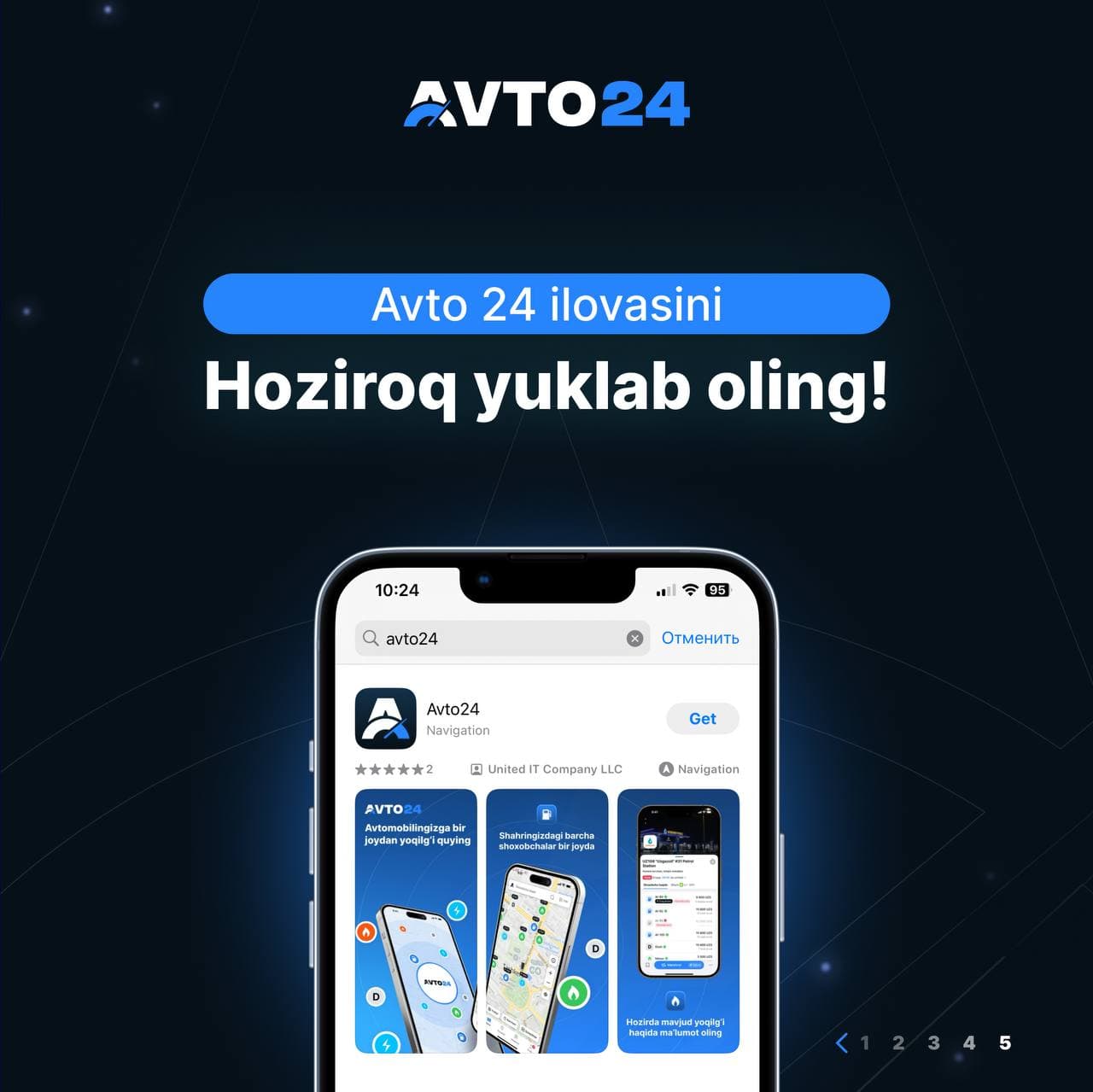 “Avto24” ilovasi: foydalanuvchilar soni qisqa vaqtda 50 mingtaga yaqinlashdi