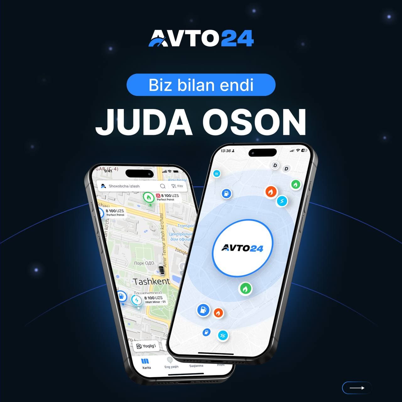 “Avto24” ilovasi: foydalanuvchilar soni qisqa vaqtda 50 mingtaga yaqinlashdi