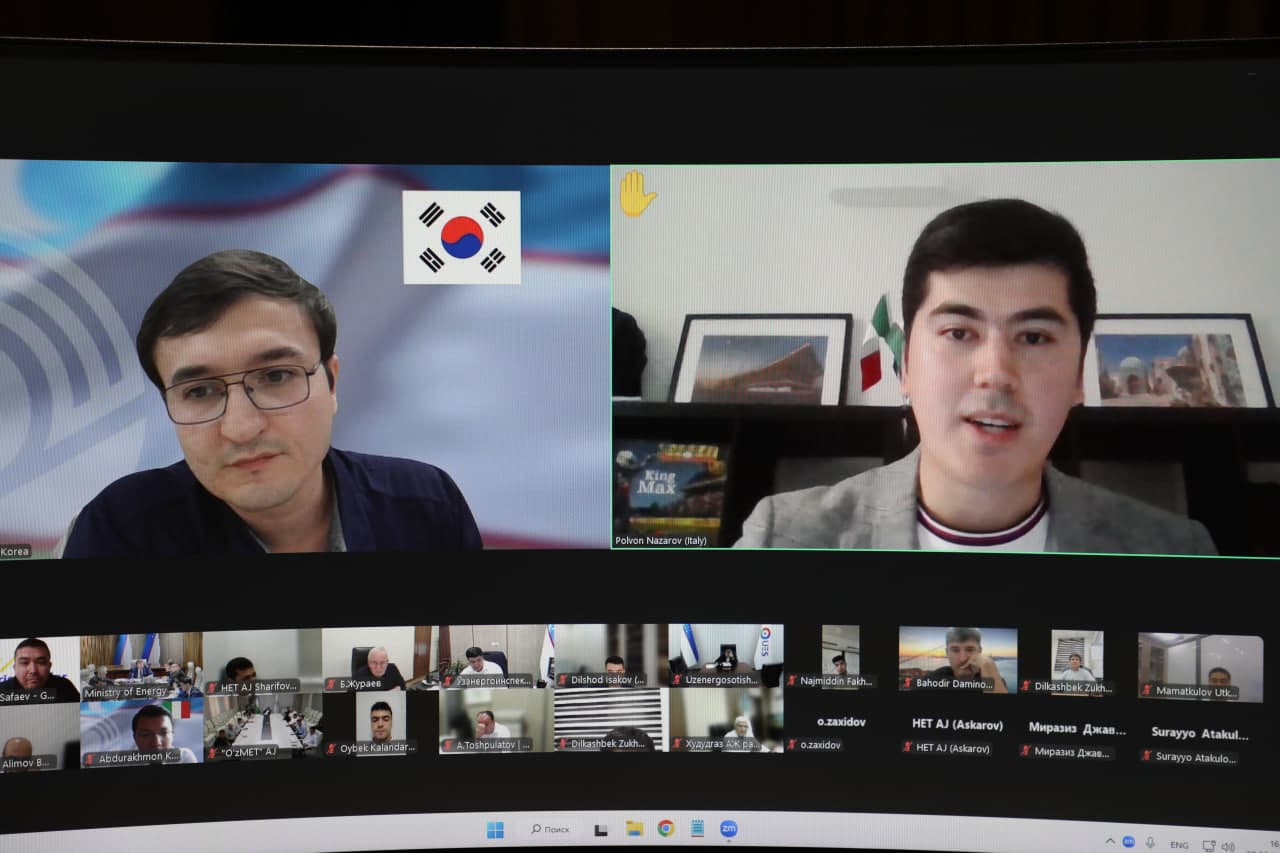 Energetika vazirining yoshlar bilan muloqoti bo‘lib o‘tdi