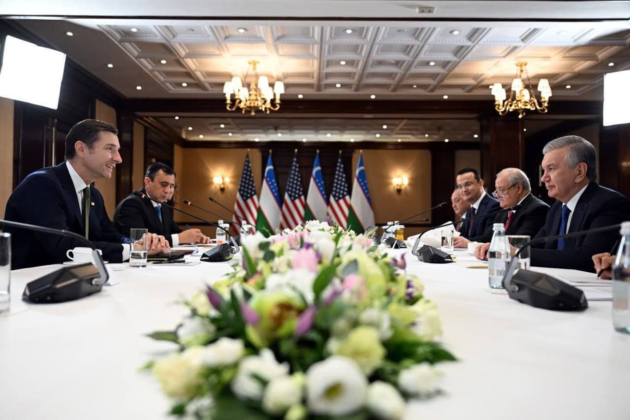 President of Uzbekistan highlights priority cooperation areas with the U.S. Eximbank