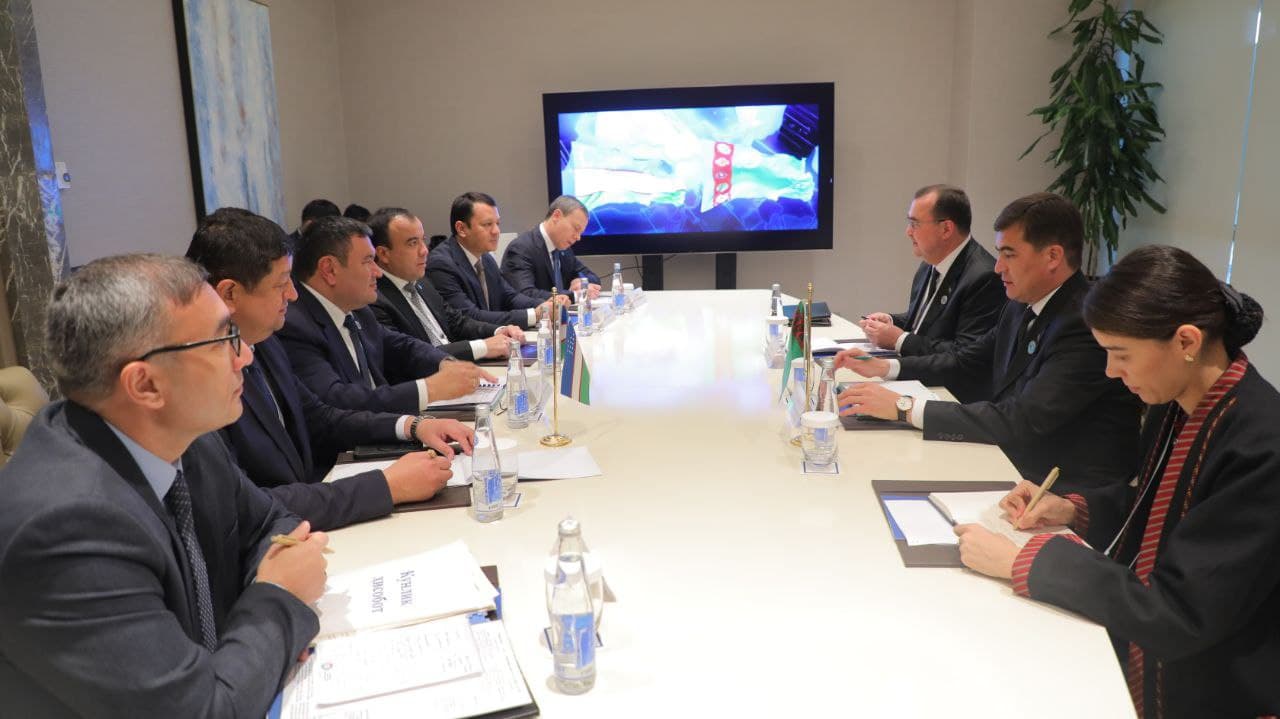 Состоялась встреча министров энергетики Узбекистана и Туркменистана