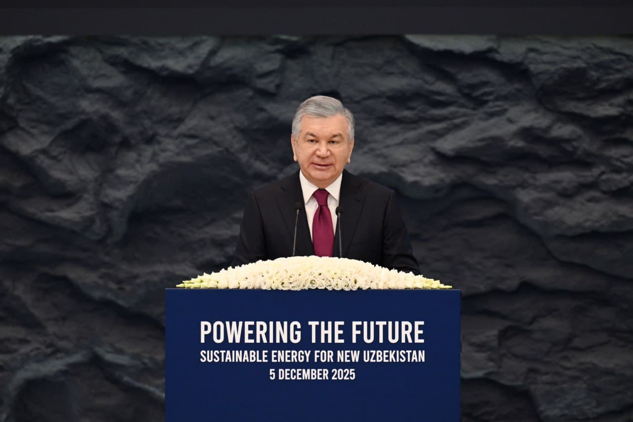 Address by the President of the Republic of Uzbekistan Shavkat Mirziyoyev at the forum “Powering the Future – Sustainable Energy for New Uzbekistan”