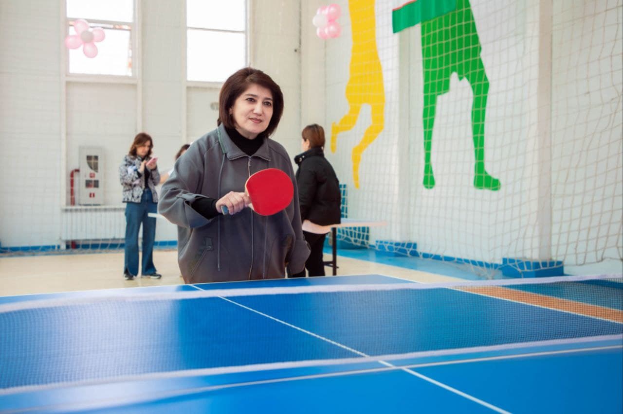 Женщины Министерства энергетики приняли активное участие в спортивных соревнованиях