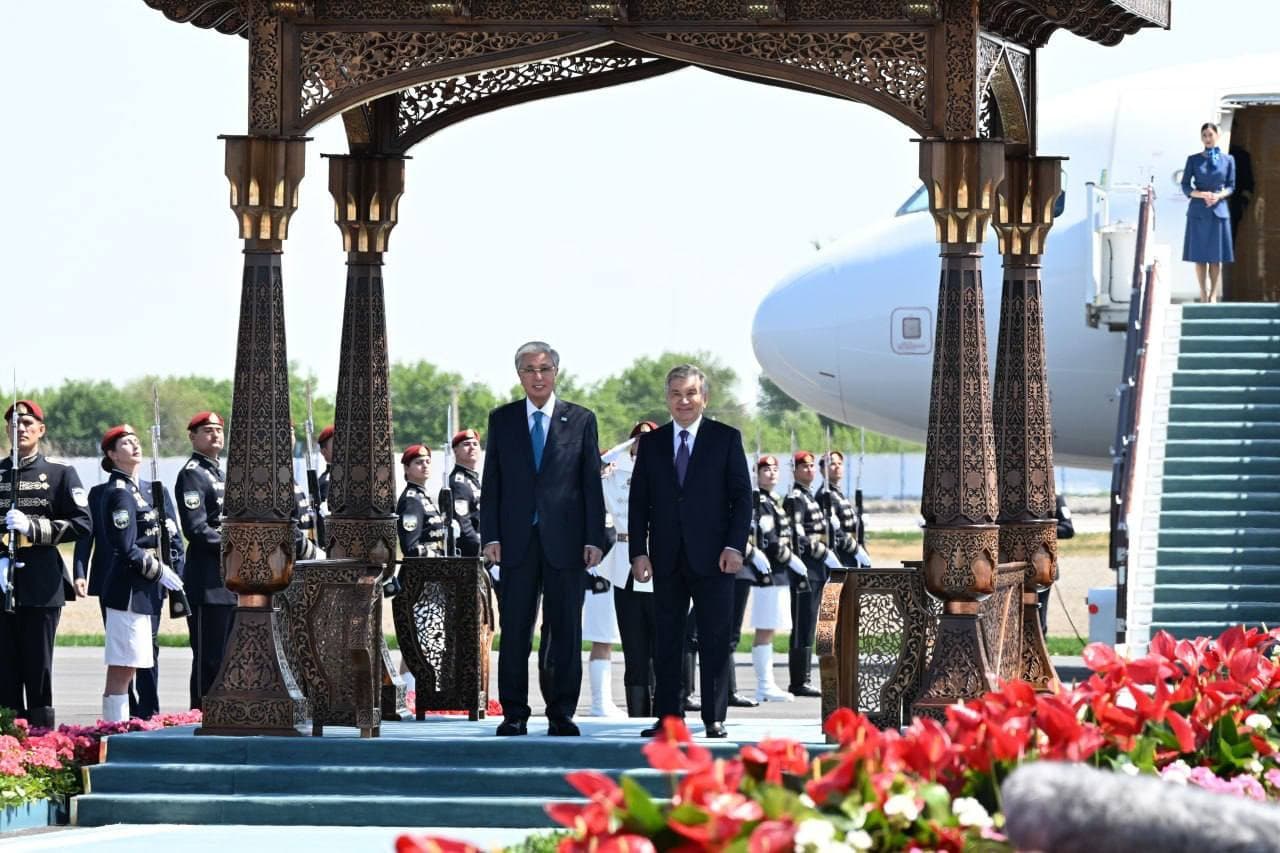 Ўзбекистон ва Қозоғистон Президентлари Бухорода учрашдилар