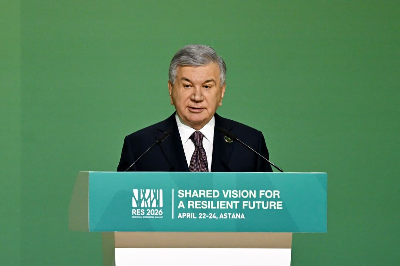 Address by the President of the Republic of Uzbekistan Shavkat Mirziyoyev at the Regional Ecological Summit