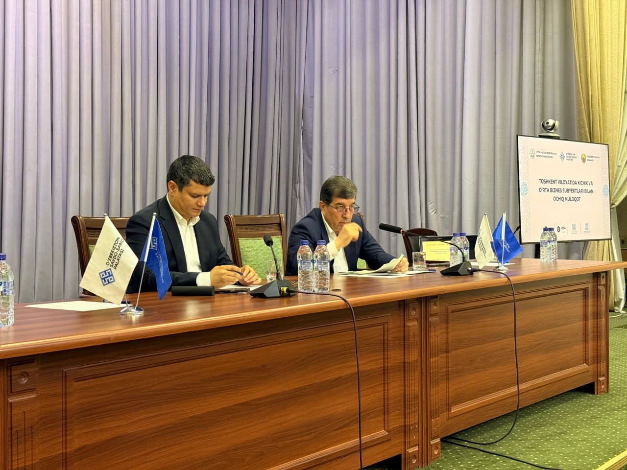 Toshkent viloyatida tadbirkorlar bilan ochiq muloqot bo‘lib o‘tdi