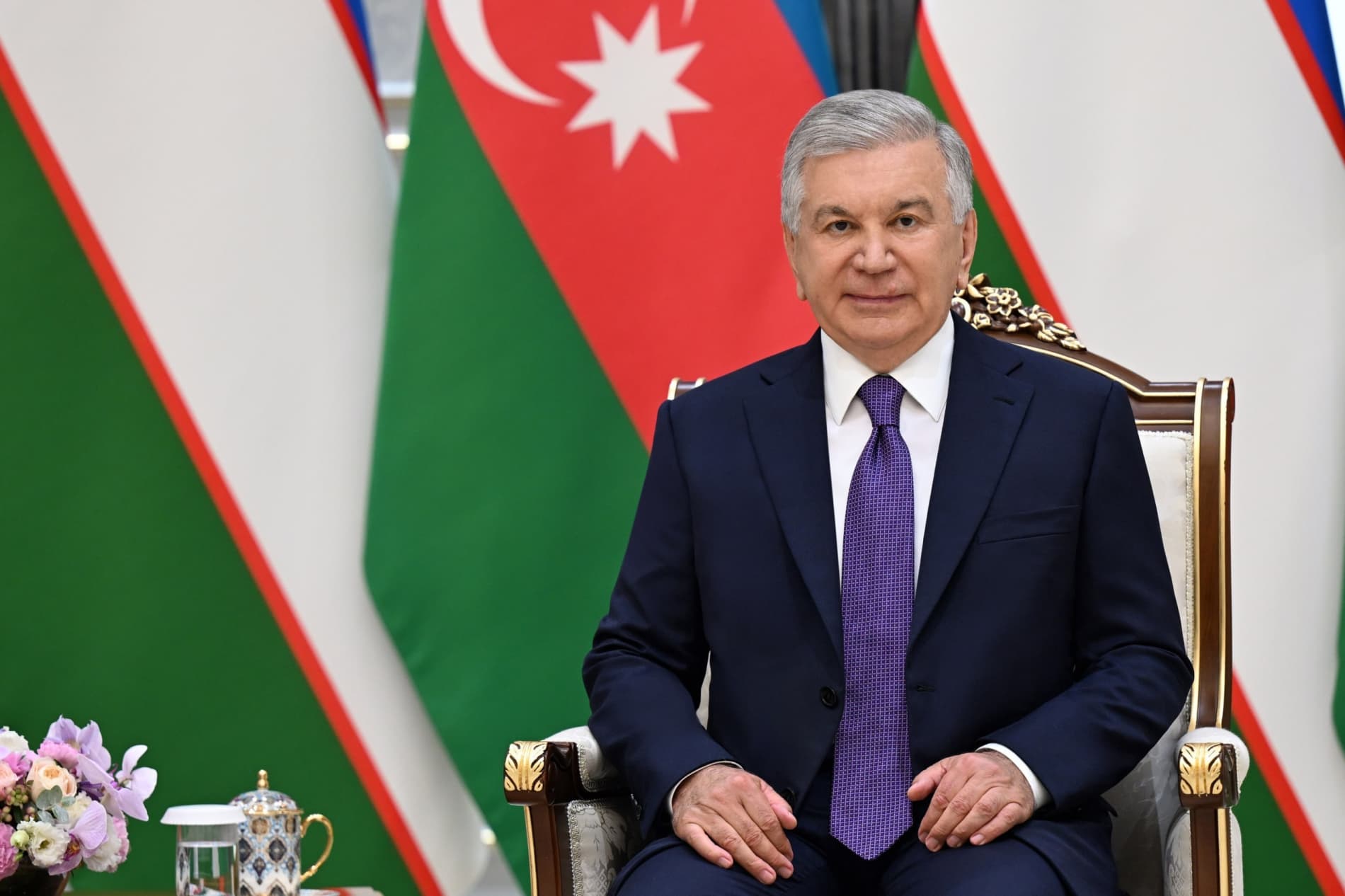 Ўзбекистон ва Озарбайжон Президентлари Олий давлатлараро кенгашнинг учинчи йиғилишини ўтказдилар