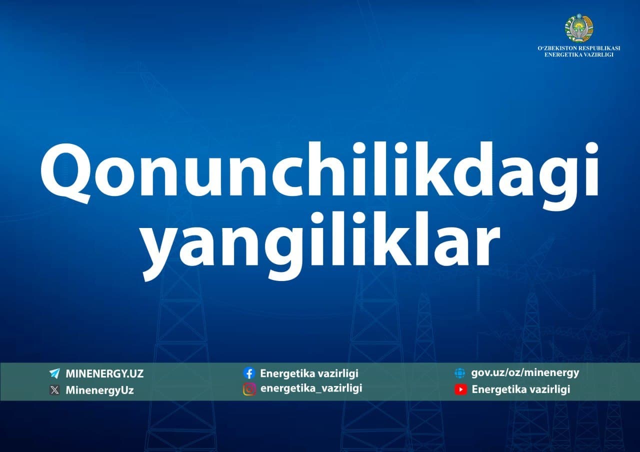Kichik va mikro gidroelektr stansiyalari tarmog‘i rivojlantiriladi