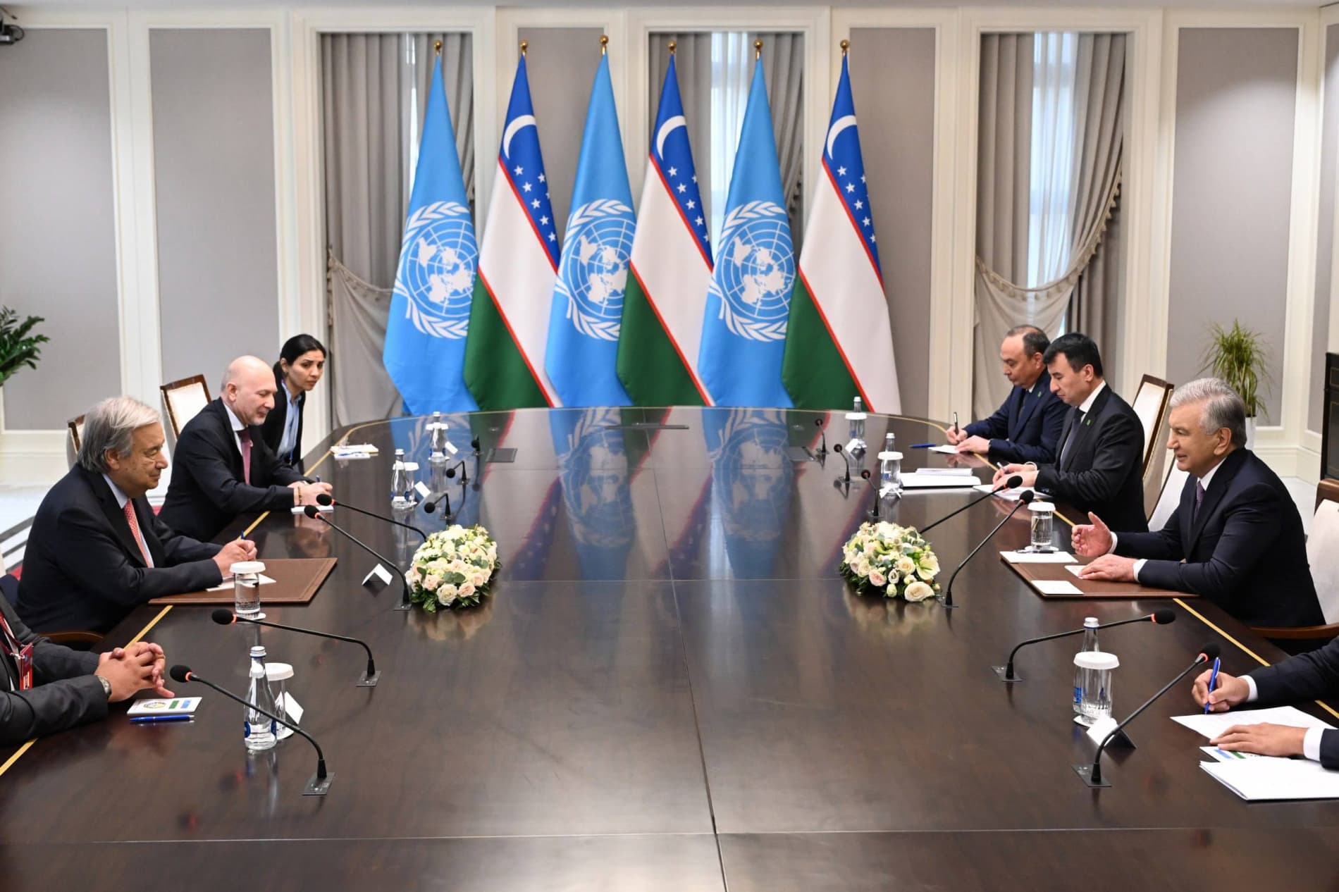 President of Uzbekistan and UN Secretary-General discuss further development of cooperation