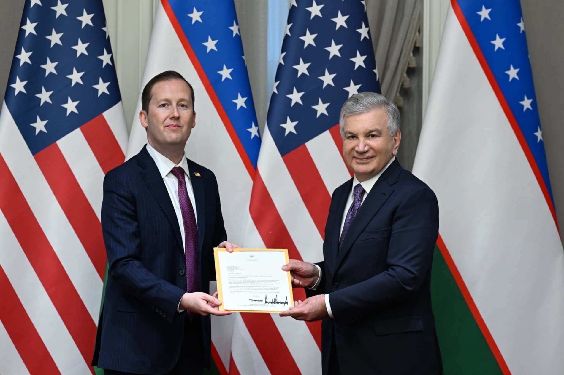 President of Uzbekistan receives U.S. President’s Special Envoy