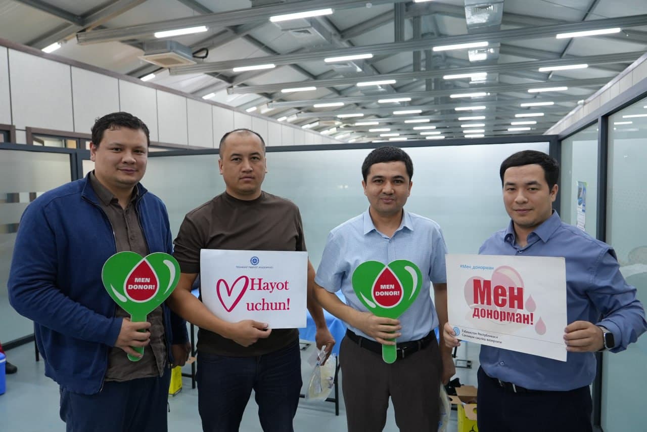 Energetika vazirligida “Men donorman” aksiyasi ötkazildi
