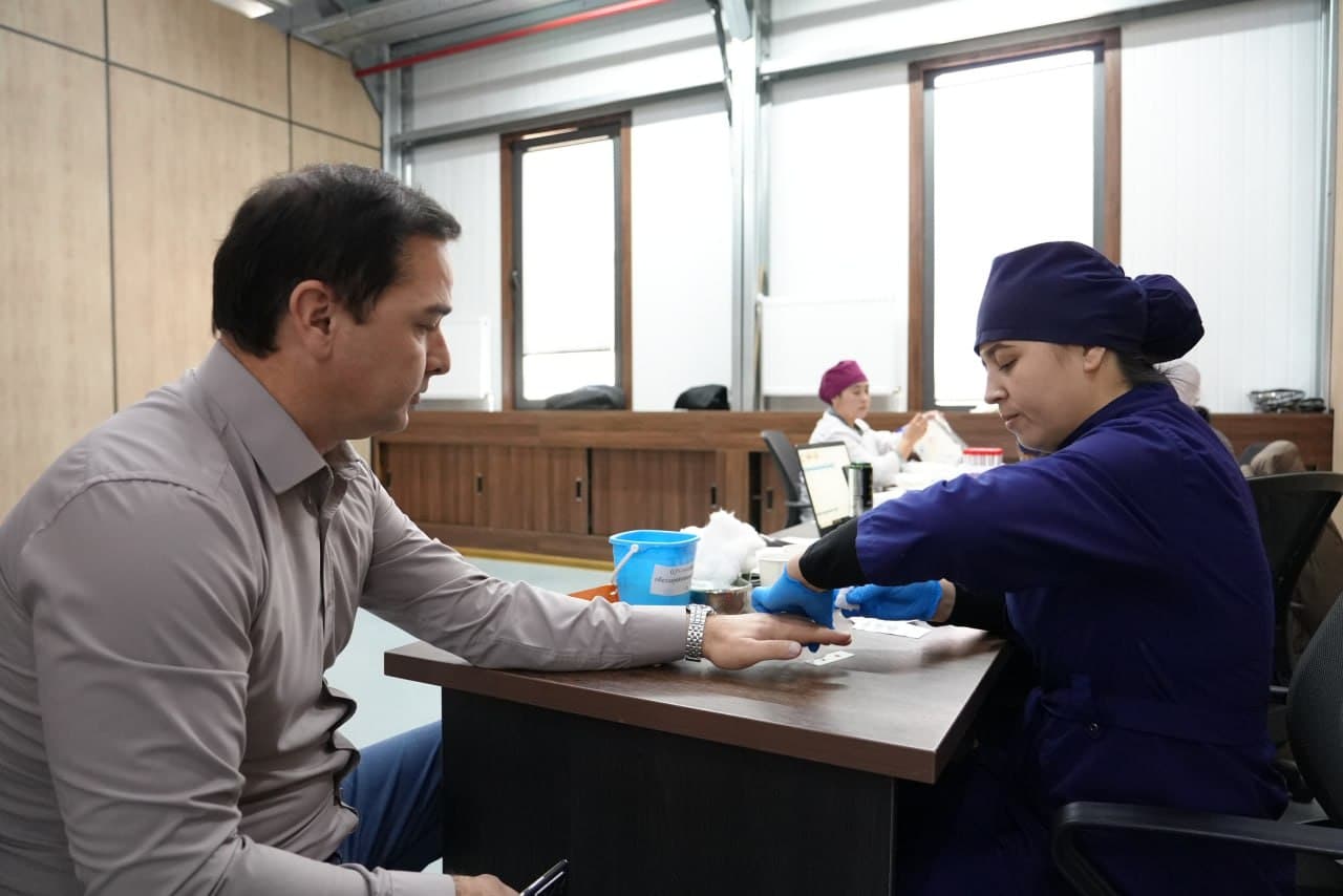 Energetika vazirligida “Men donorman” aksiyasi ötkazildi