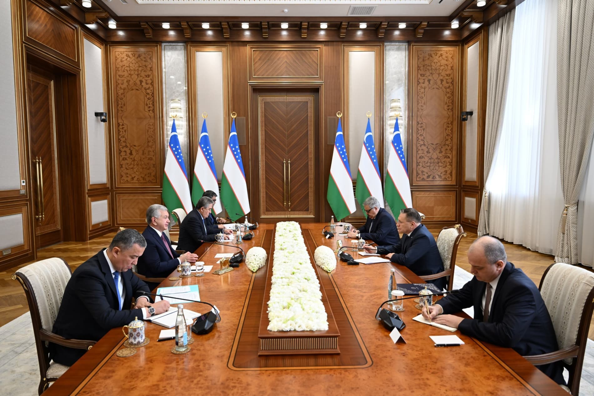 Oʻzbekiston Prezidenti “Rosatom” korporatsiyasi bosh direktorini qabul qildi