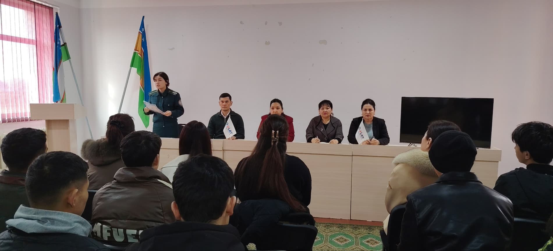 “KIBER JINOYATCHILIKKA QARSHI KURASH” MAVZUSIDA UCHRASHUV